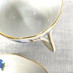 マイセン 金彩 小花散し コーヒーカップ＆ソーサー　一級品スタンプ　クラシックモデル 11TWd34