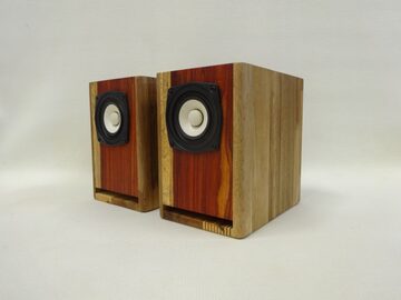 ATS13-NT07☆Hand Made Speaker / アカシア集成材t15mm ・ターン 
