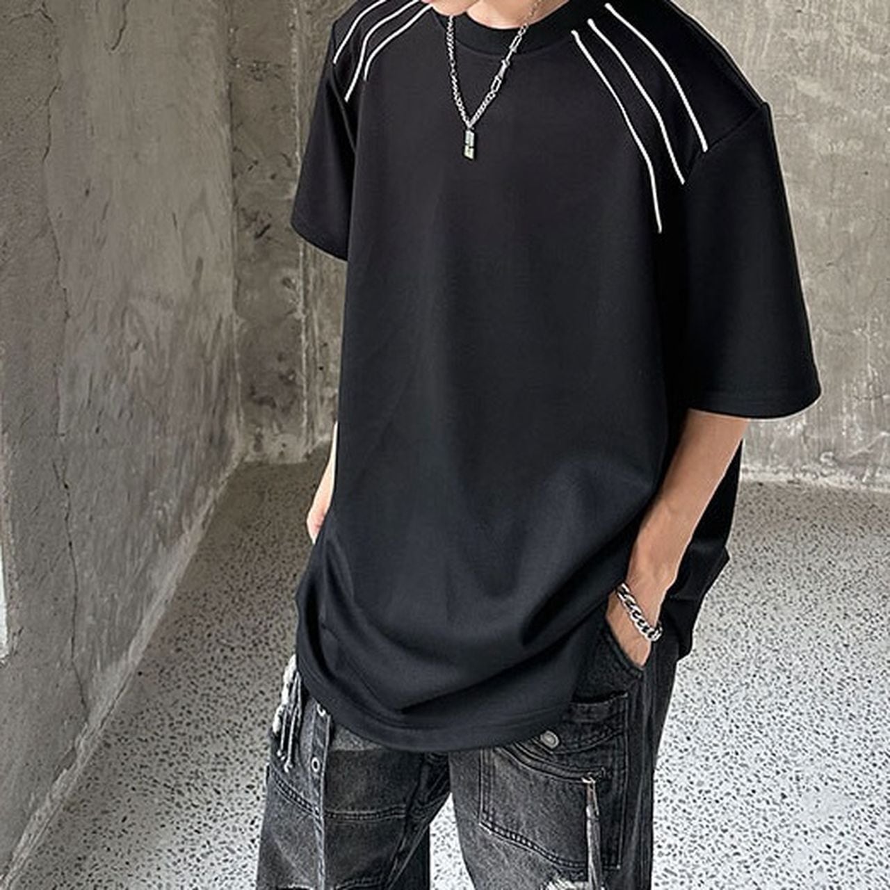 Casual short-sleeved T-shirt(MT1606)