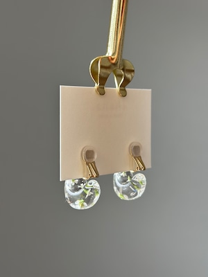 creeping baby's breath drop earring 【数量限定】