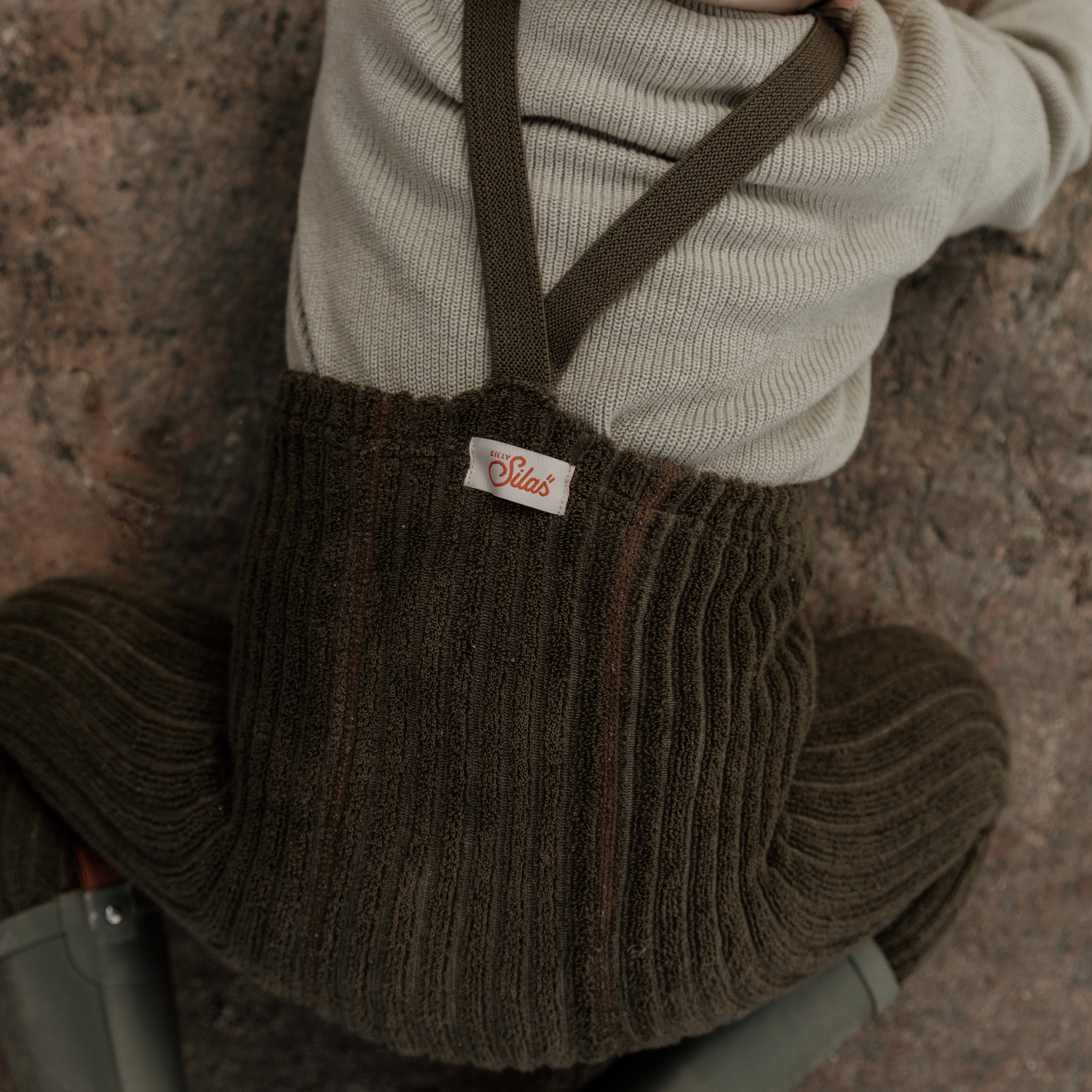 SILLY Silas Teddy Warmyフットレスタイツ | 韓国子供服 Bisque -びすく-