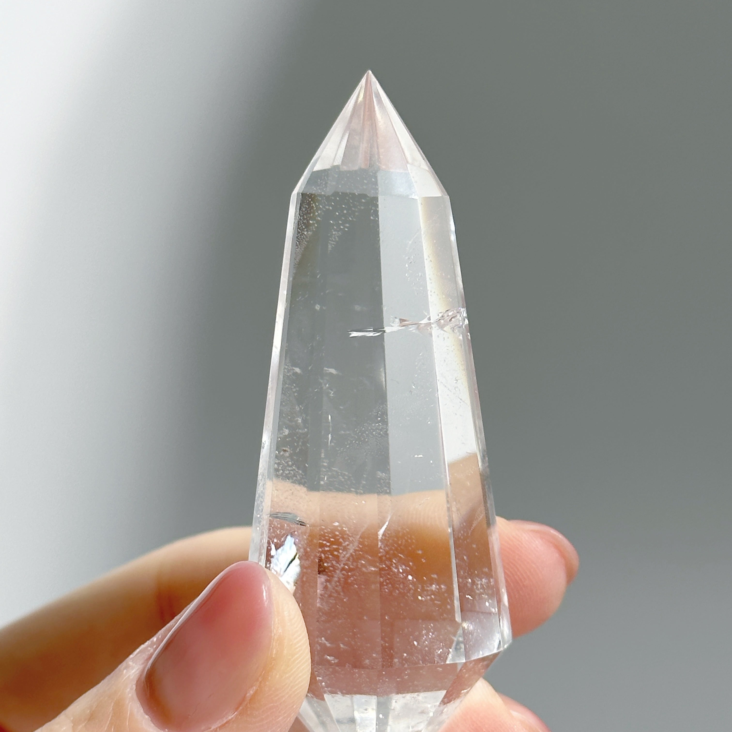 【トカンティンス】水晶　クリアクォーツ トカンティンス産クリアクォーツ ダブルターミネイテッド72◇ Clear