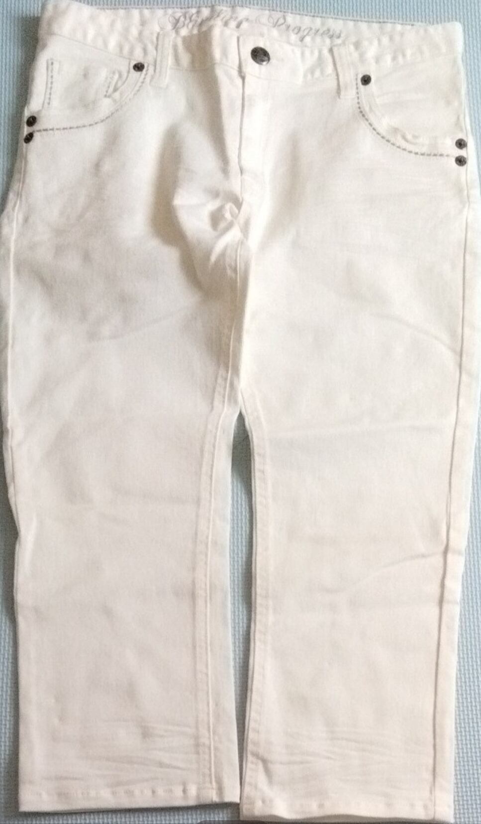 メンズ ウエスト86 ホワイト 膝下パンツ | artfmy