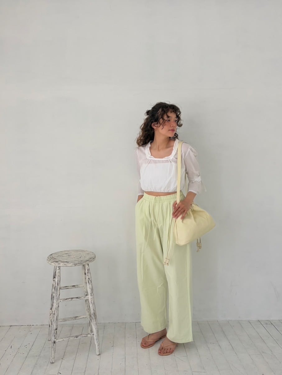 tuck pants | ayakawasaki