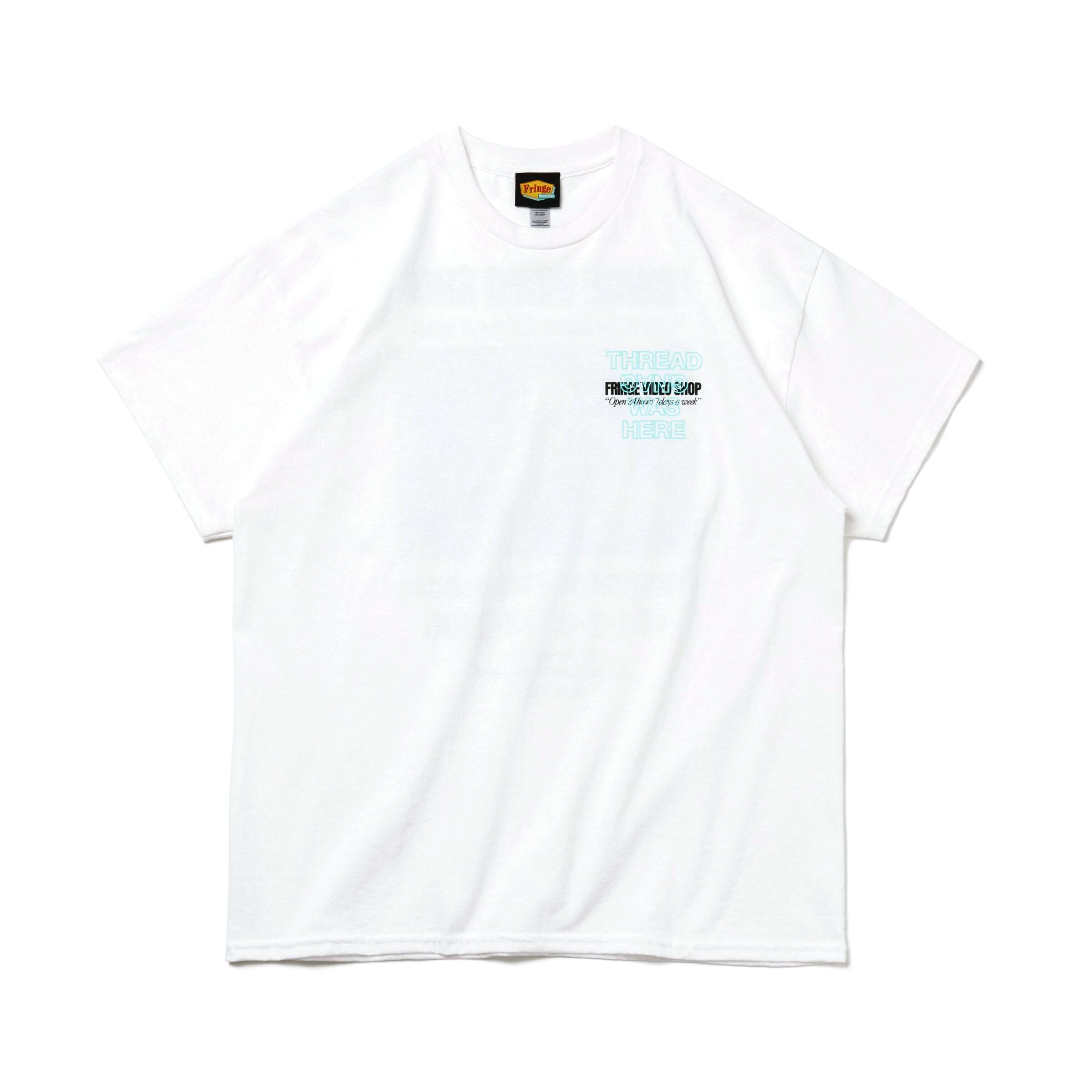 FRINGE VIDEO SHOP Tシャツ M ホワイト FRINGE VIDEO SHOP × STUDIO33】 33 S/S TEE | PARX.【ストリート