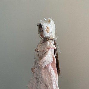 『bonnet de lapin blanc』｜Mサイズ