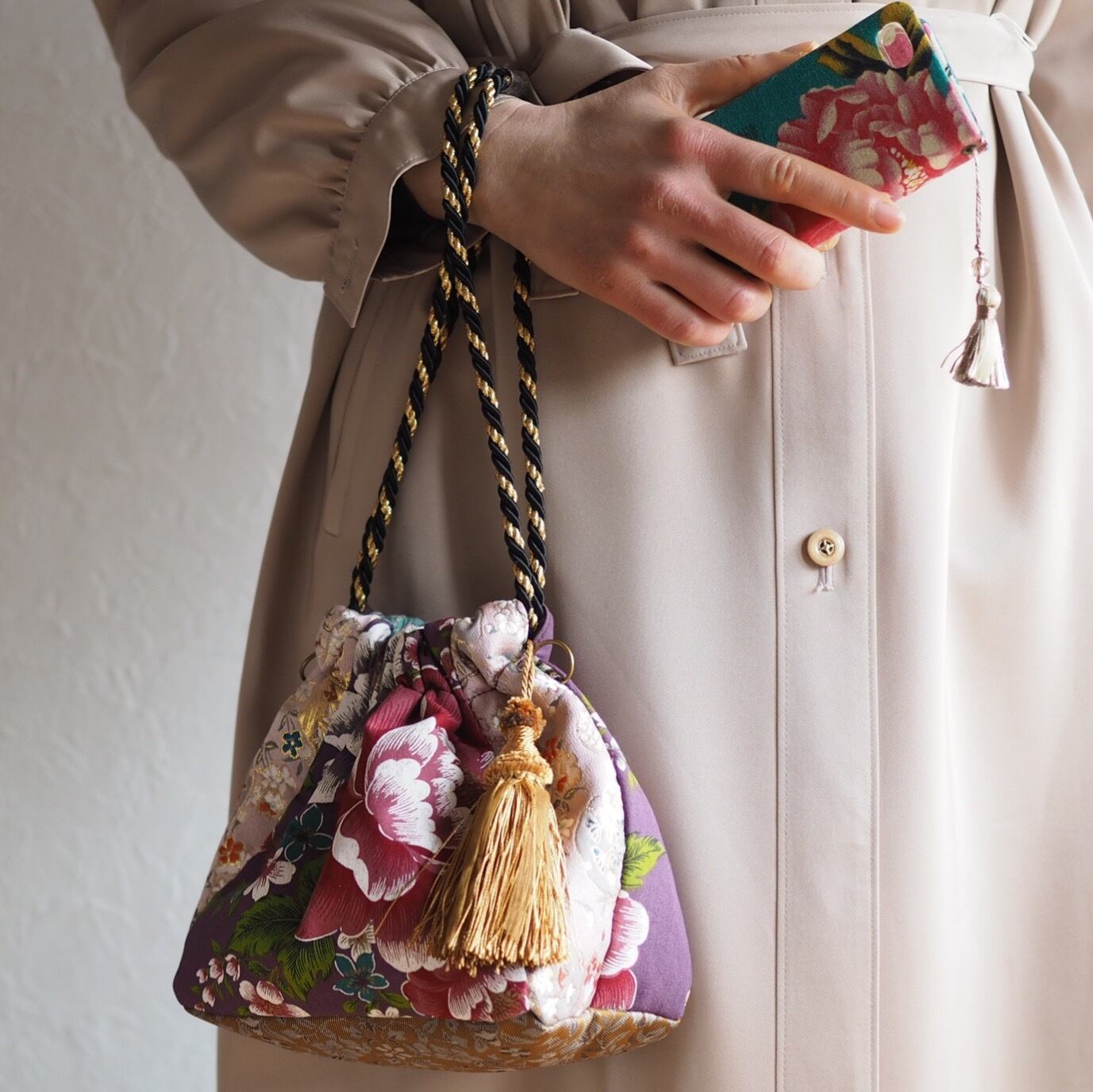 Kinchaku*bag №01(one of a kind)