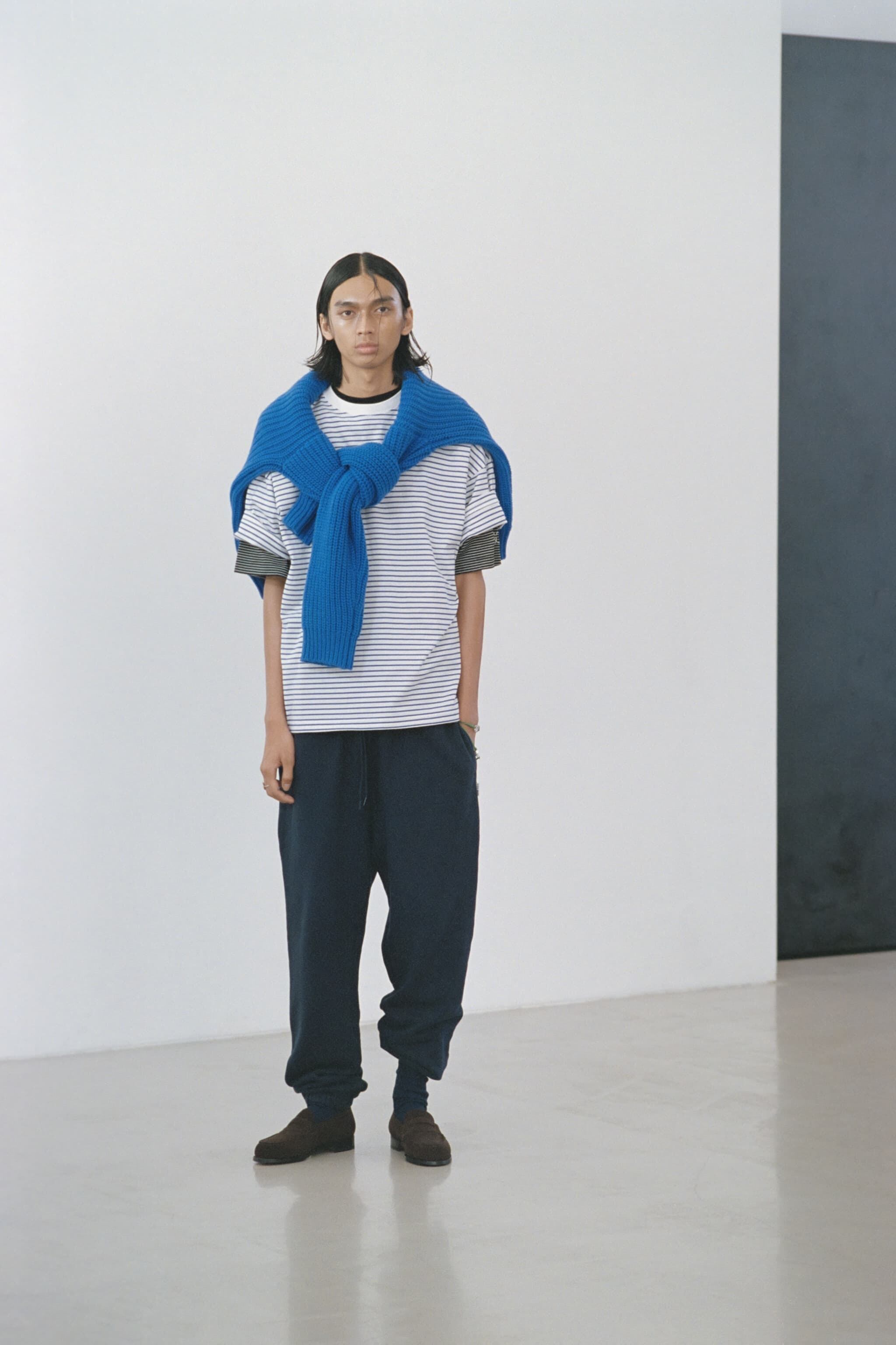Cashmere pullover knit (BLUE) | TTTMSW