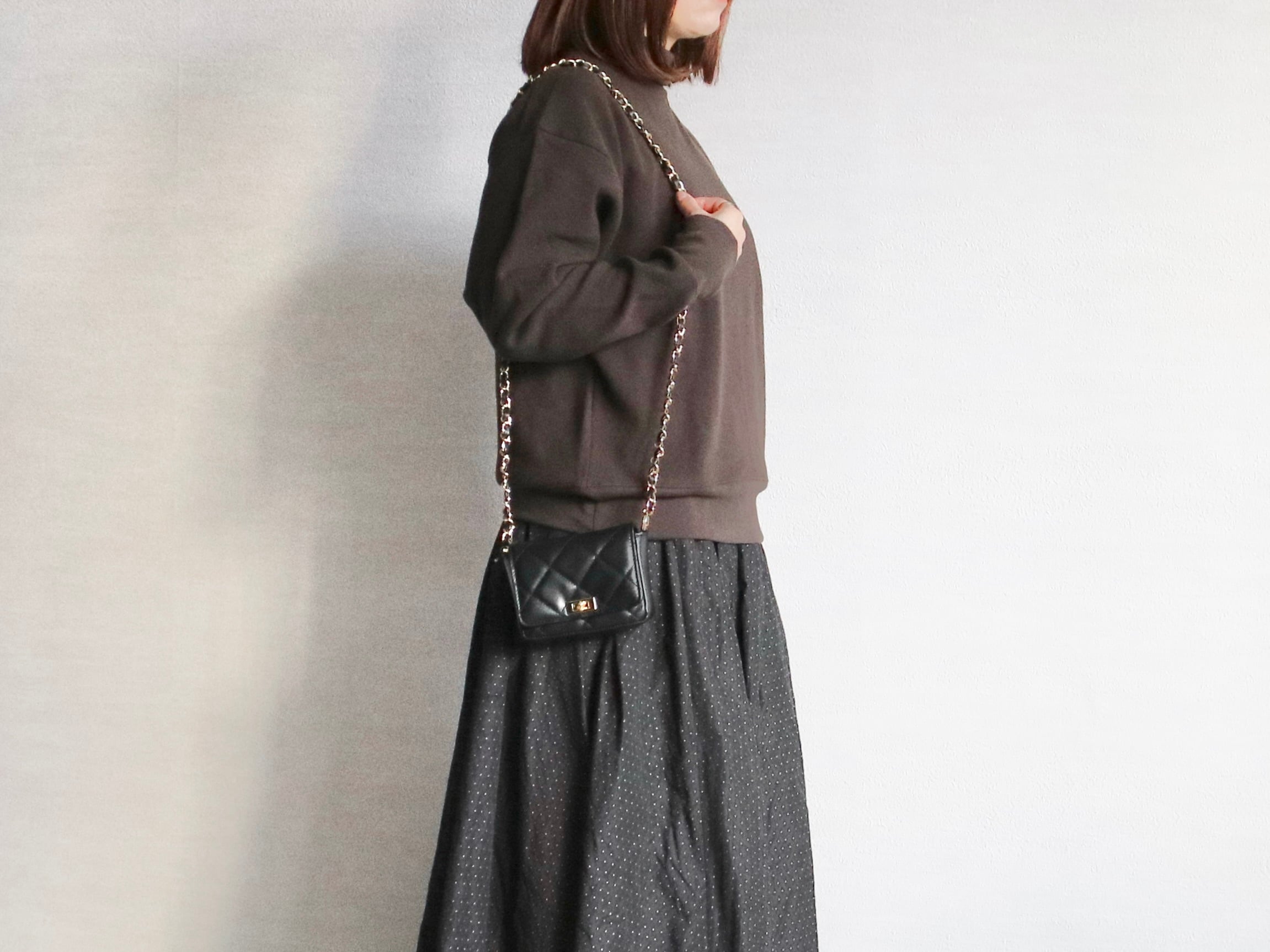 VIOLAd'ORO ヴィオラドーロ】-ADRIA- ITALIAN QUILTING LEATHER CHAIN