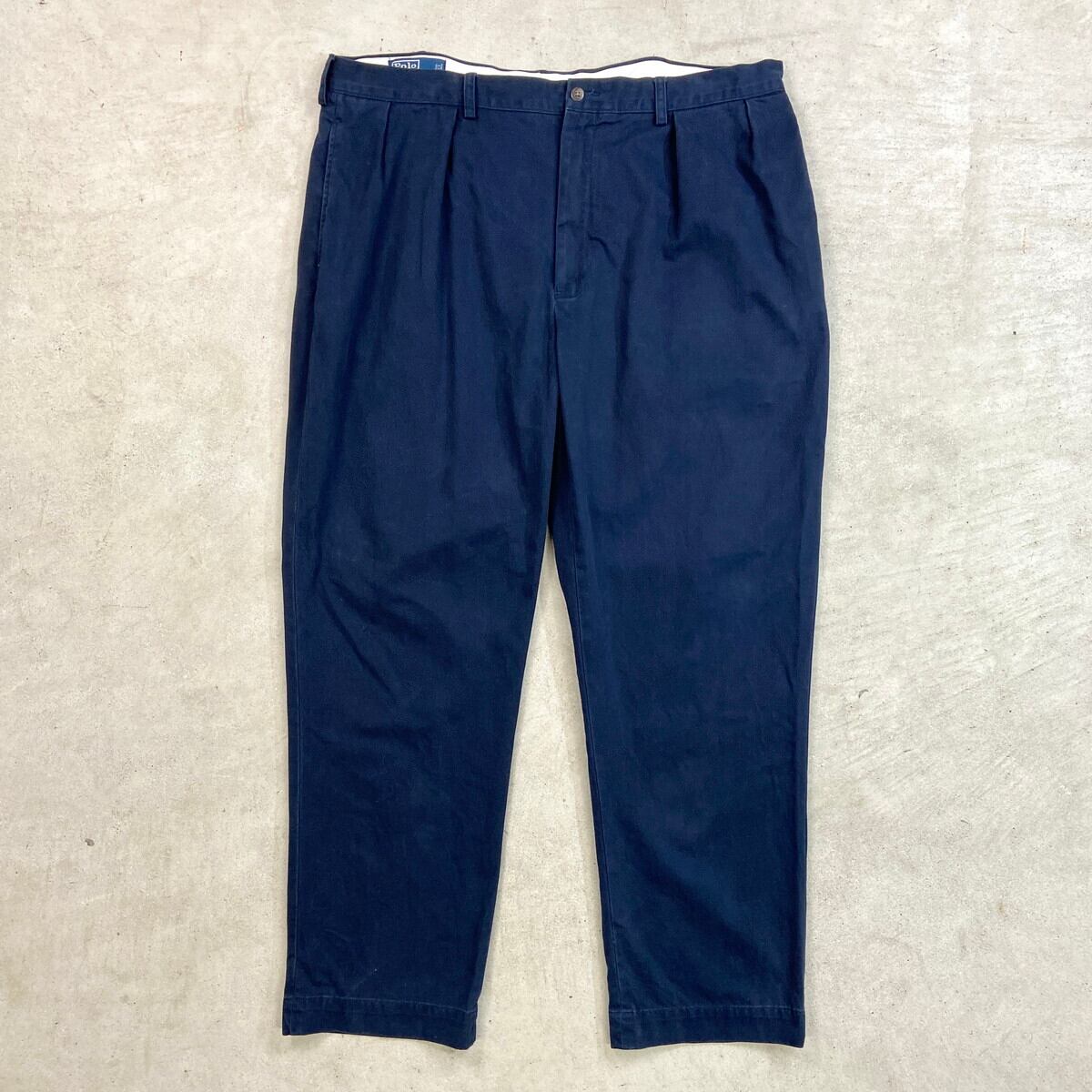 90年代 Polo by Ralph Lauren ポロバイラルフローレン 2タック ワイド