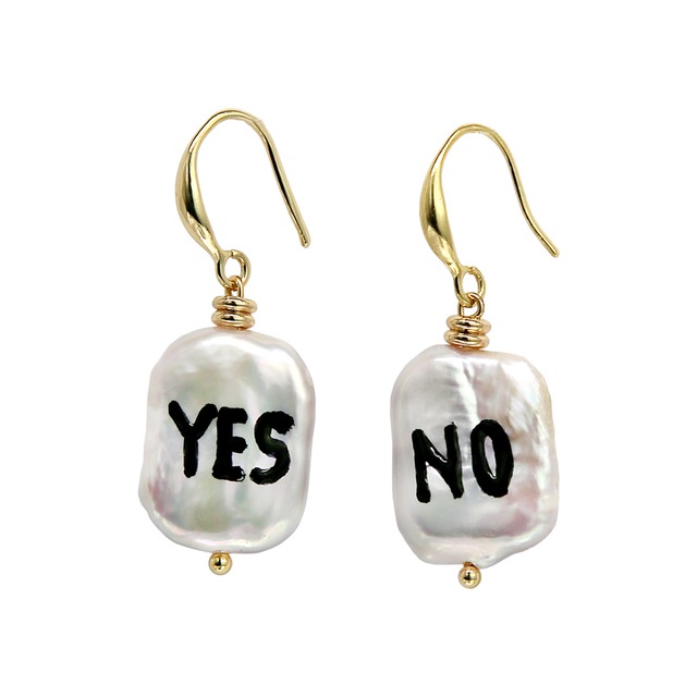 YES NO Earrings