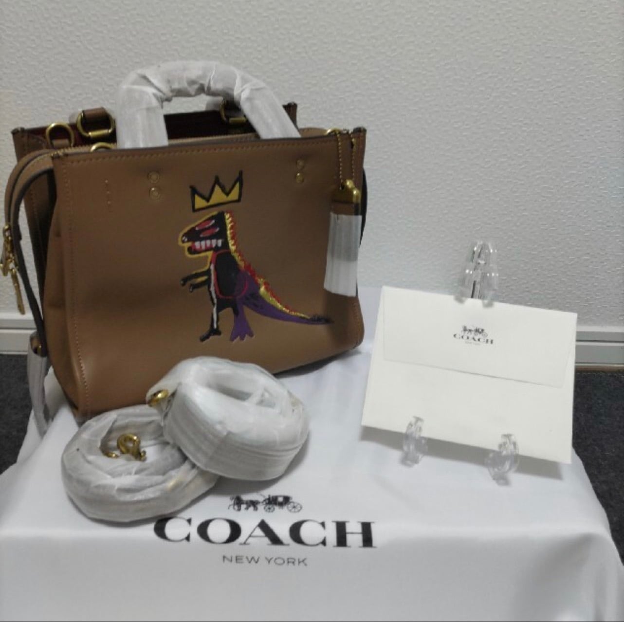 COACH コーチ バスキア 恐竜 ハンドバック ショルダーバック トートバッグ | ebisuya. powered by BASE