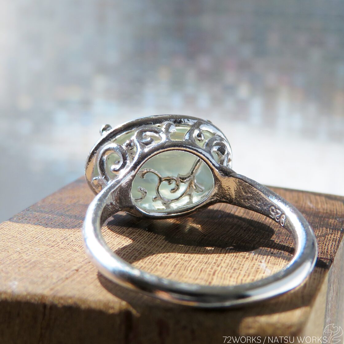 グリーンムーンストーン リング / Green Moonstone Ring l | Pay ID