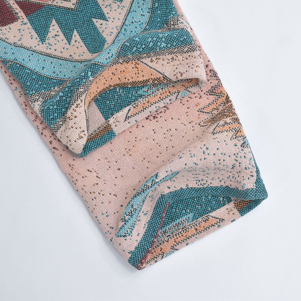 Remake リメイク ルーズシルエット ジャガード ネイティブ柄 デザイン