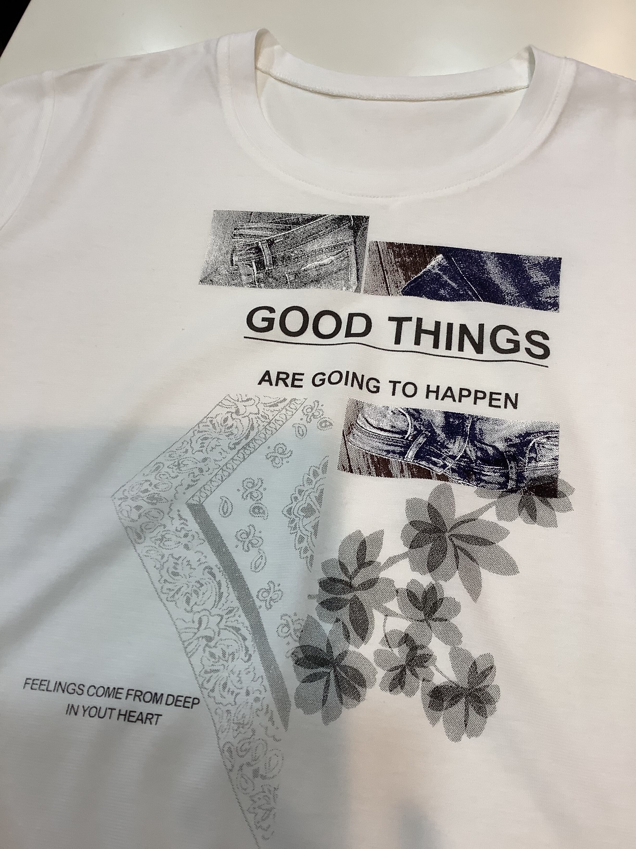 アンヴィモード プリント Tシャツ サイズ42 | energysource.com.br