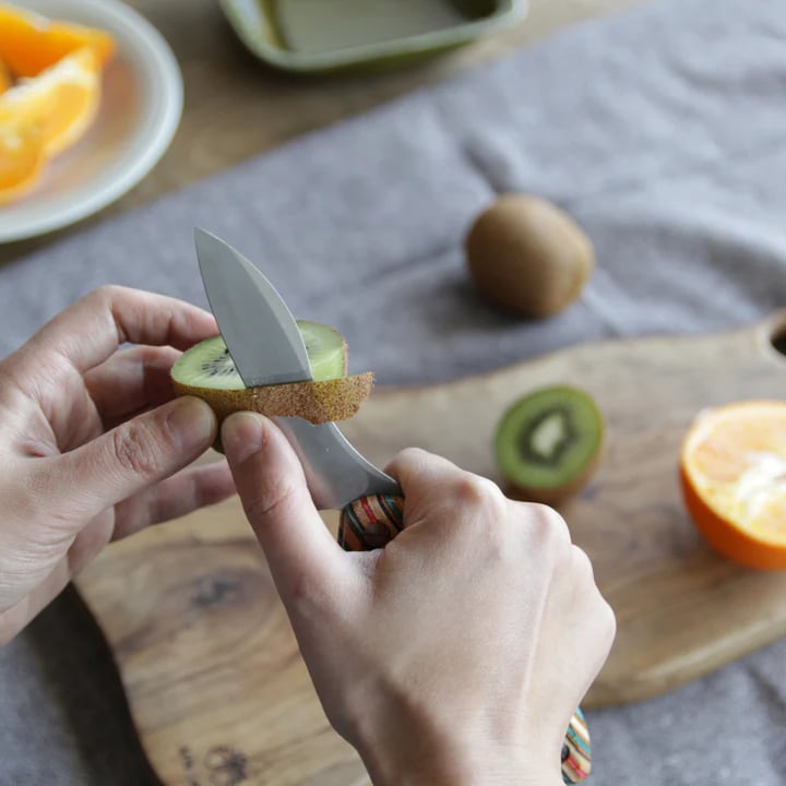 【新品・未使用】Fedeca フェデカ 折畳式料理ナイフ プレーンオリーブ 強化木】折畳式料理ナイフ プレーンホワイト 9,900円