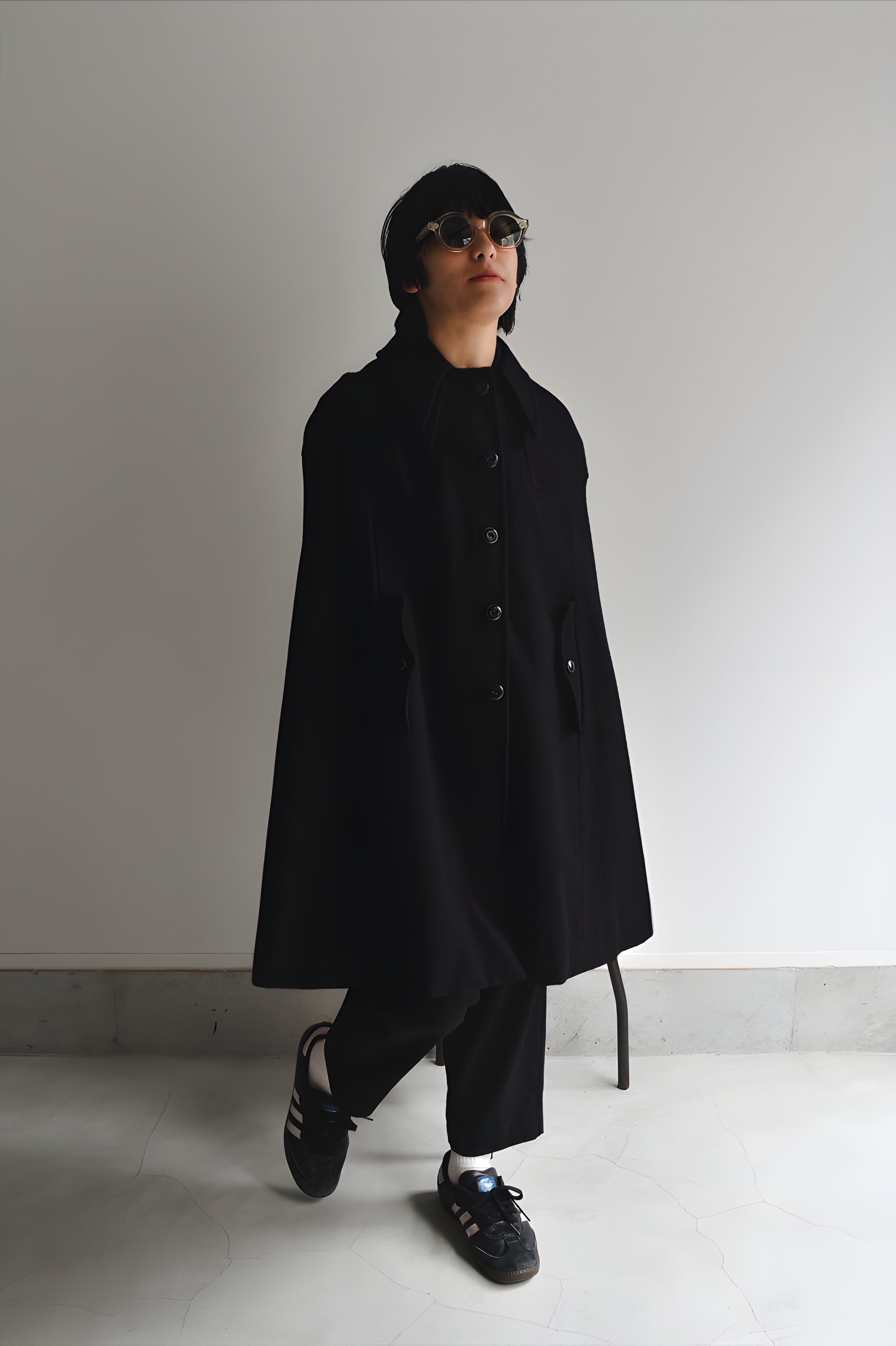 ビンテージ ウール ケープコート / vintage wool cape coat | NVC vintage