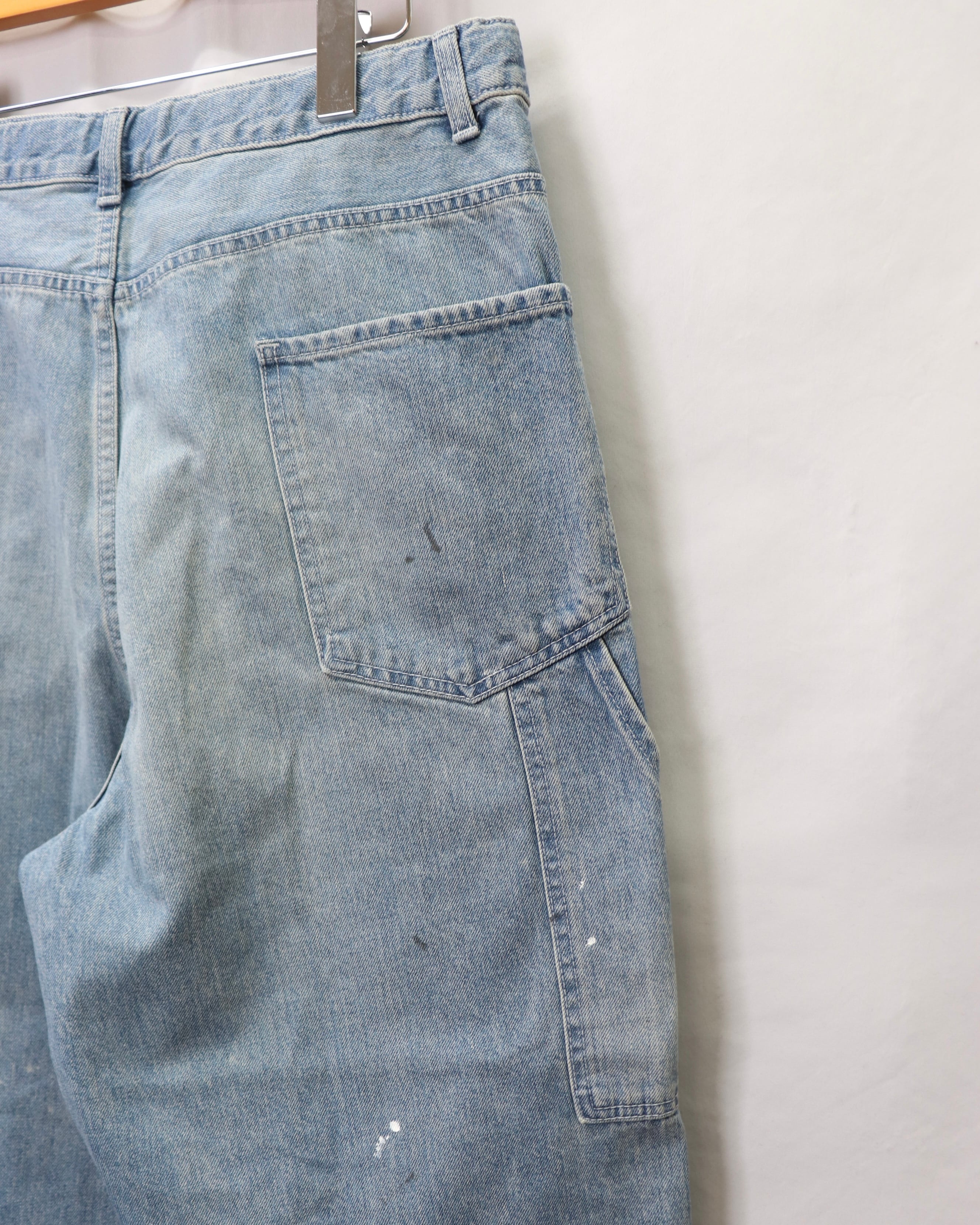 HARVESTY】BIG PAINTER DENIM PANTS / USED BLUE | ROGER'S North land
