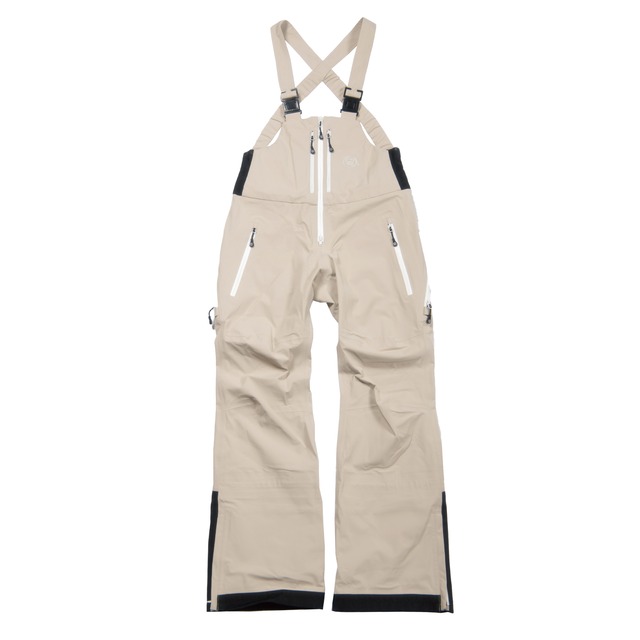 2022/2023 unfudge snow wear // SMOKE BIB PANTS // BEIGE