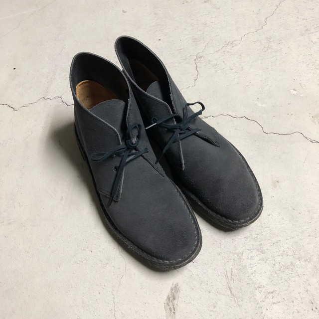 ⊕CLARKS DESERT SUEDE “MADE IN ENGLAND” “GRAY”