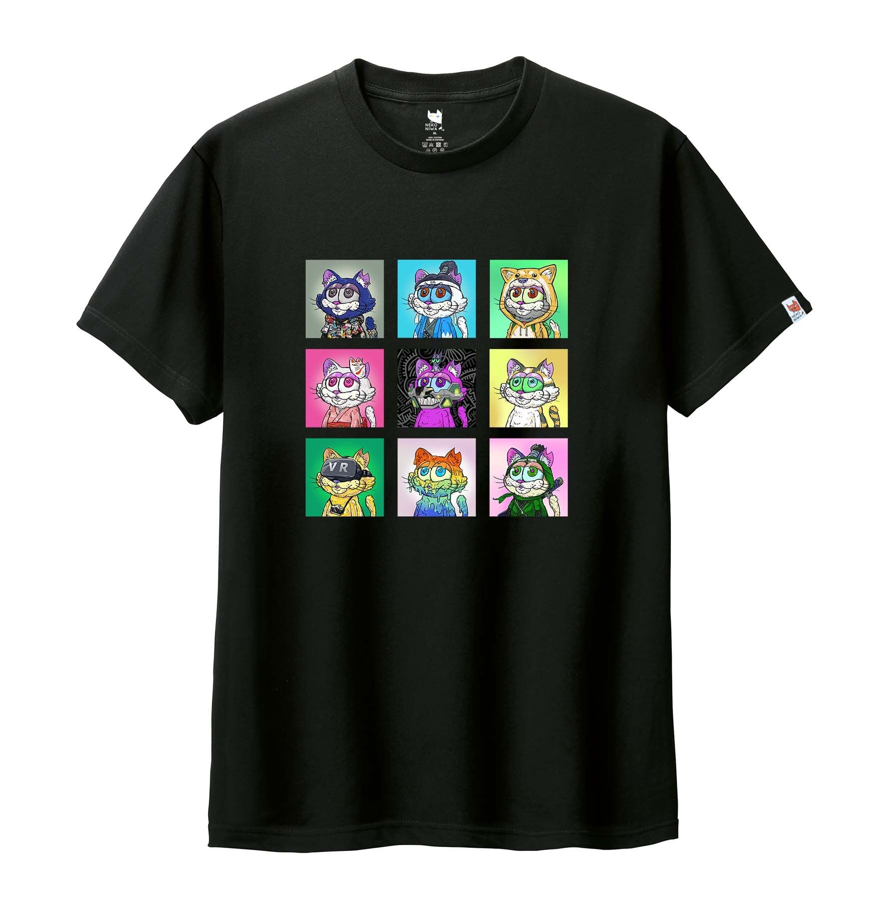 【CatRescue】9 Square T-shirt　★全国送料無料!!★