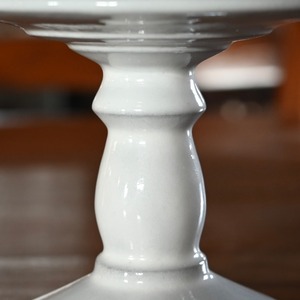 rpm /  高杯(たかつき)  平なり〈陶器・食器・お皿・コンポート・ケーキスタンド・ディスプレイ〉