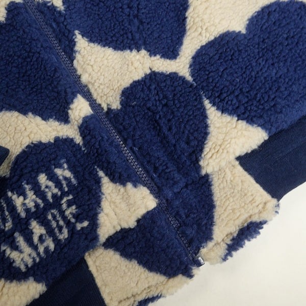 Size【M】 HUMAN MADE ヒューマンメイド 24AW HEART FLEECE JACKET
