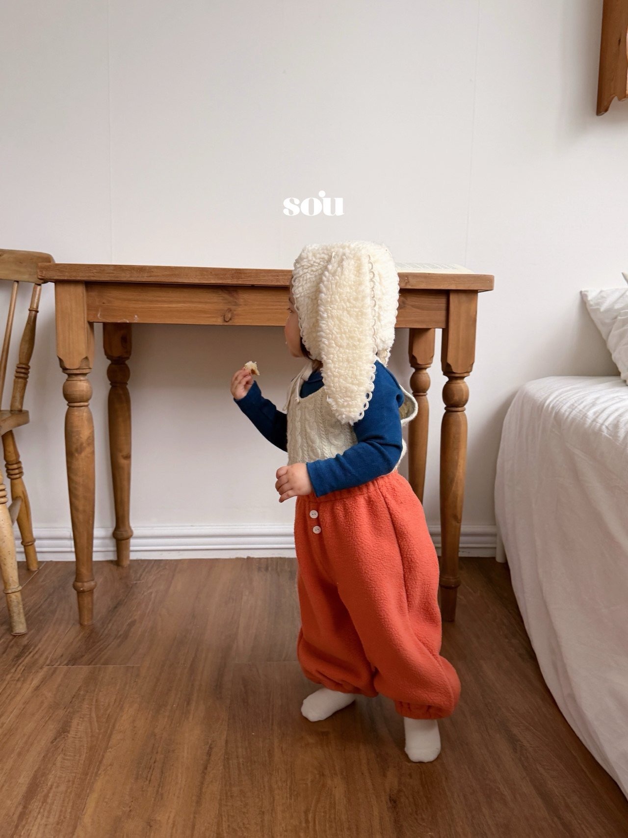 SO U［取寄］rabbit fur bonnet 26winter