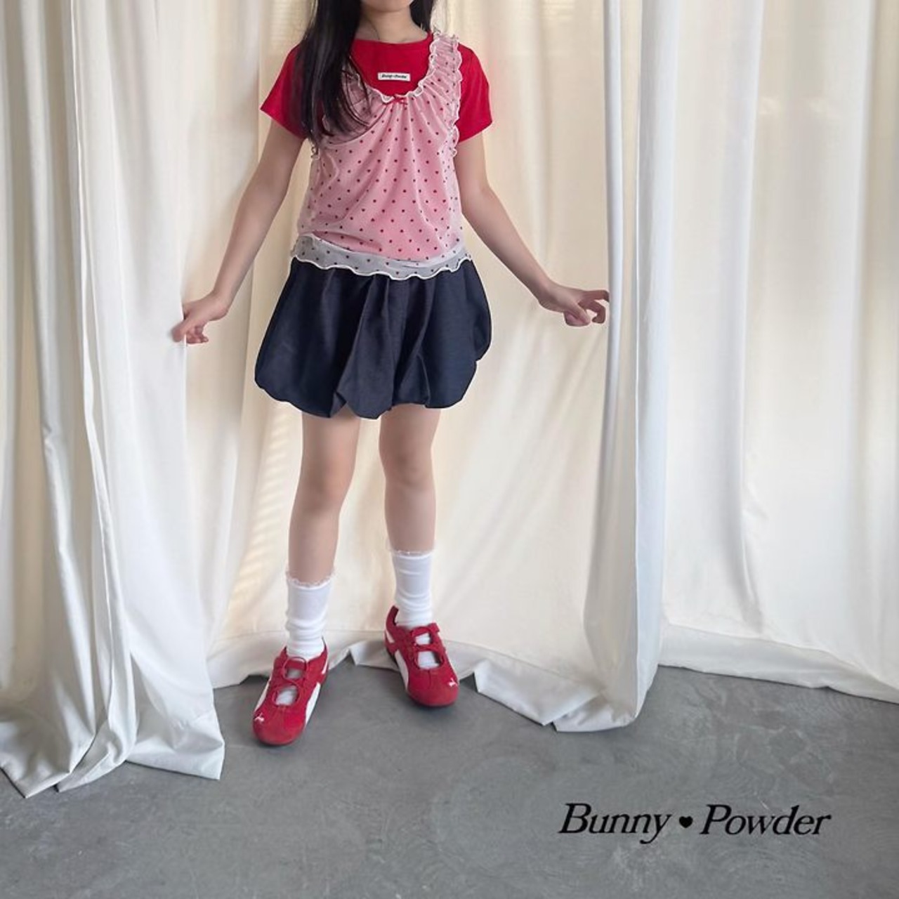 [Bunny Powder] Feature) Lace Knee Socks / [버니파우더] 기획)레이스니삭스