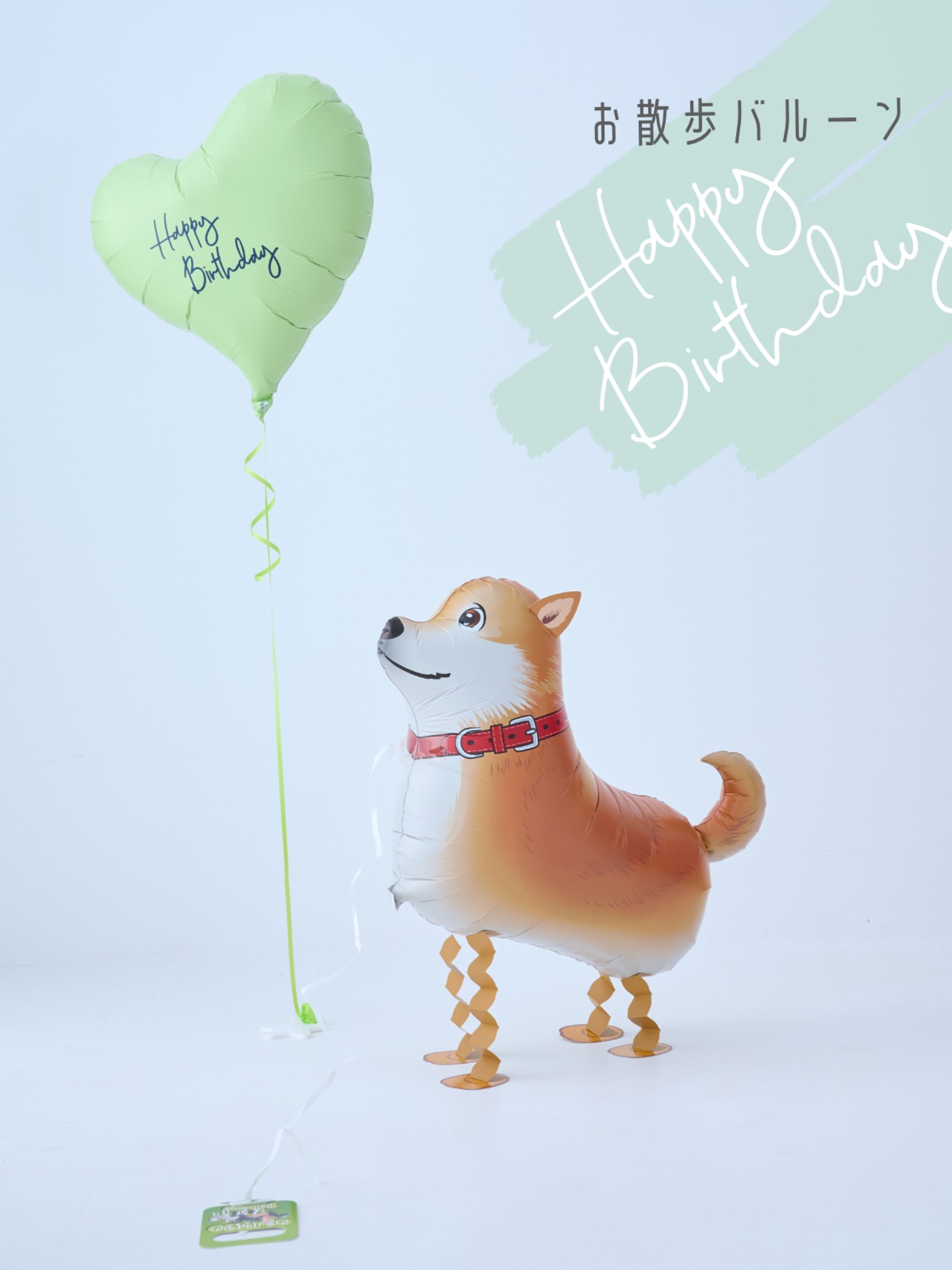 おさんぽバルーン 柴犬