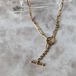 【2回再入荷】mantel chain necklace 316L  /  マンテルチェーン　ネックレス