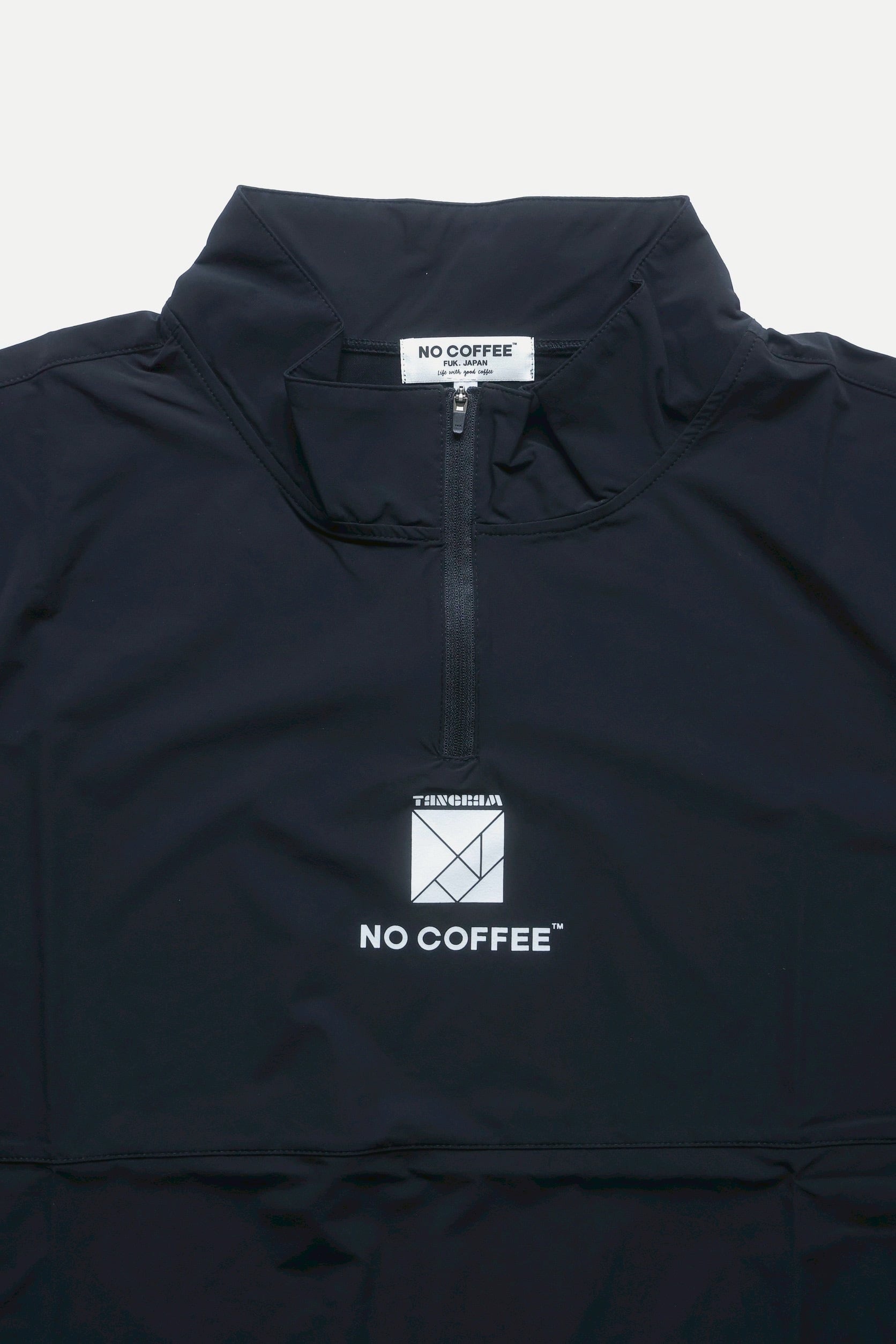 NO COFFEE × TANGRAM HALF ZIP PISTE S/S | NO COFFEE