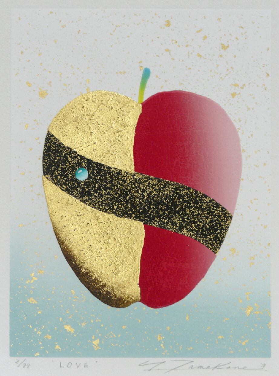 河内成幸。作品 / 木版画「林の中で（塔）」シートのみ | VIVANT ART