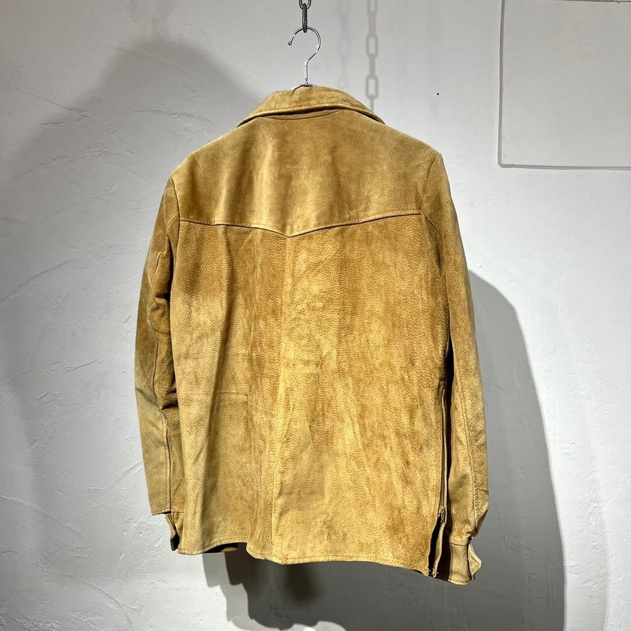 70~80s DEER SKIN Lace Up Pull Over | VOLAR