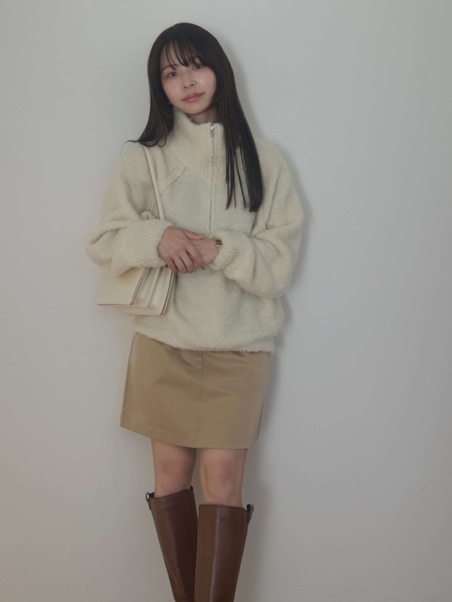 【moff time】matte lady skirt