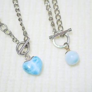 Larimar chain necklace