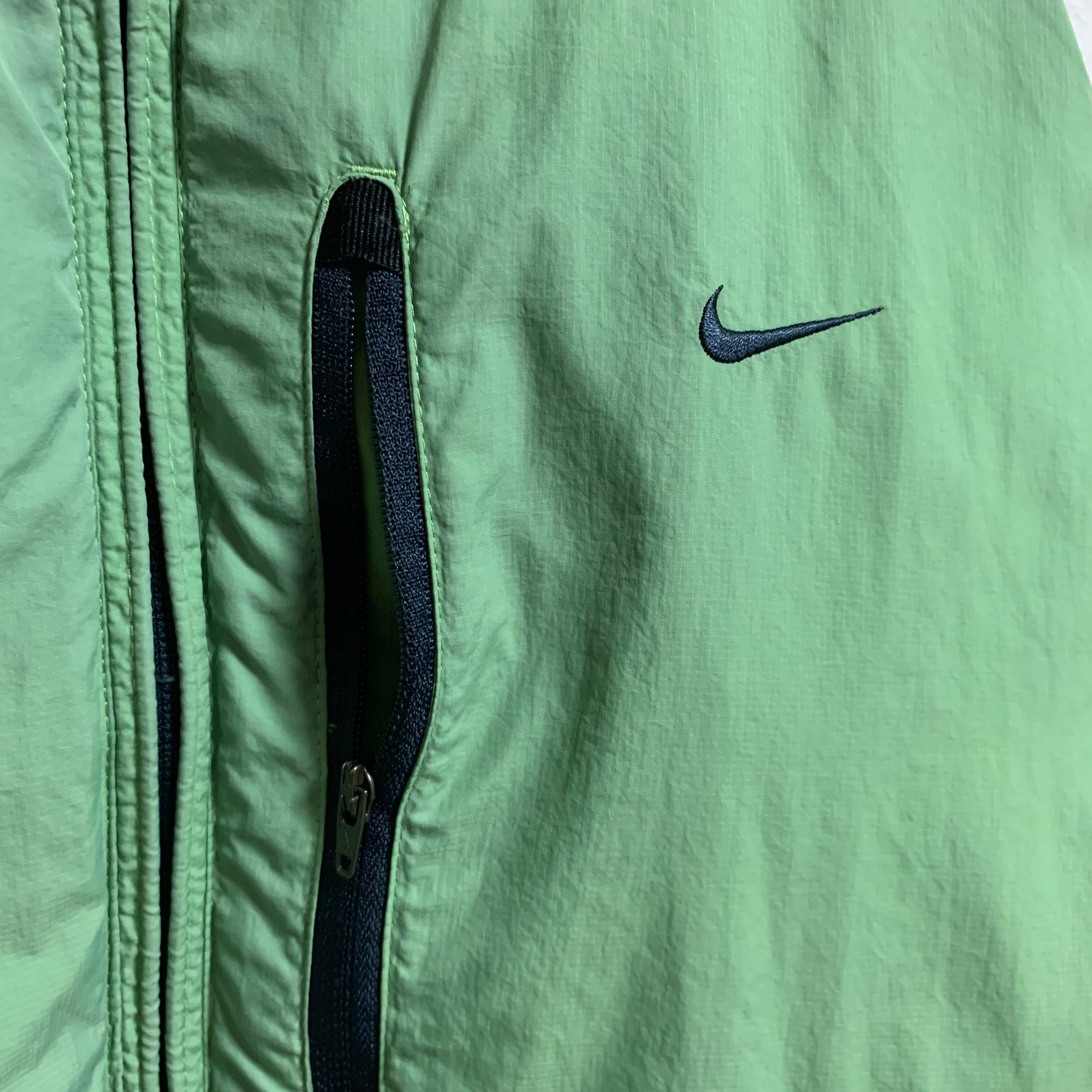 メンズ 希少 NIKE【L】リバーシブルダウンジャケット ヌプシ 肉厚 無地 