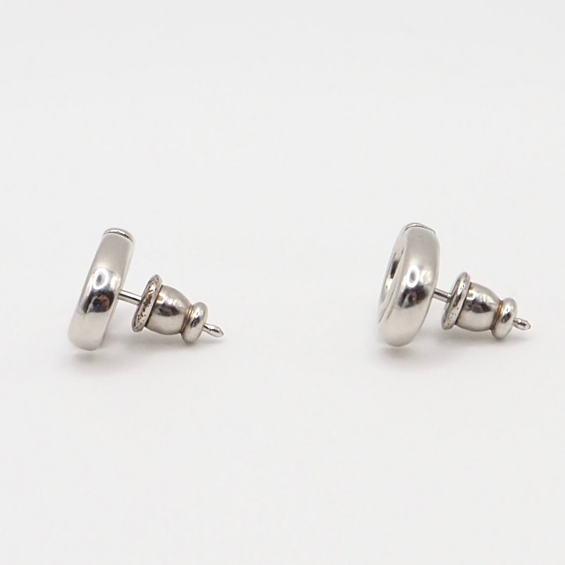 ディオール Dior CD Navy ピアス シルバー ディオール CD Navy CDネイビー ピアス(両耳用) GP シルバー A3379786