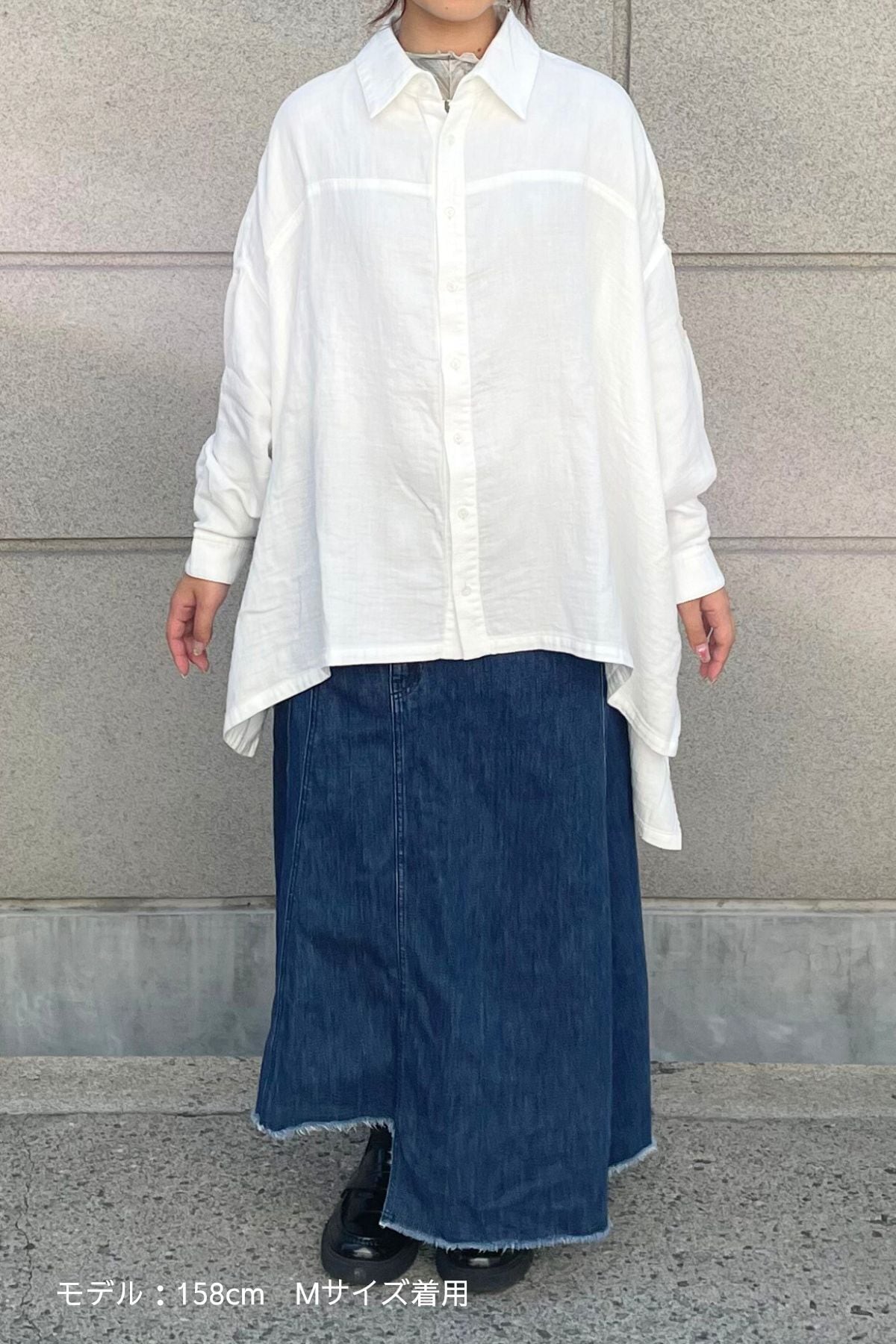 再入荷のお知らせ】【空気を纏う】エアリーデニム ― リラクシーシャツ