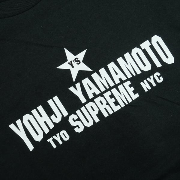 【新品・Lサイズ】Supreme Yohji Yamamoto Star Tee Supreme/Y's Star Tee Yohji yamamoto Black Lサイズ