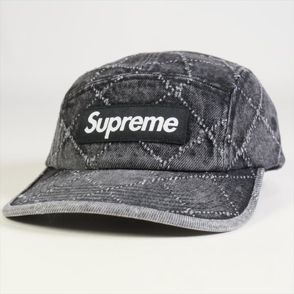 Supreme Denim Camp Cap "Black"