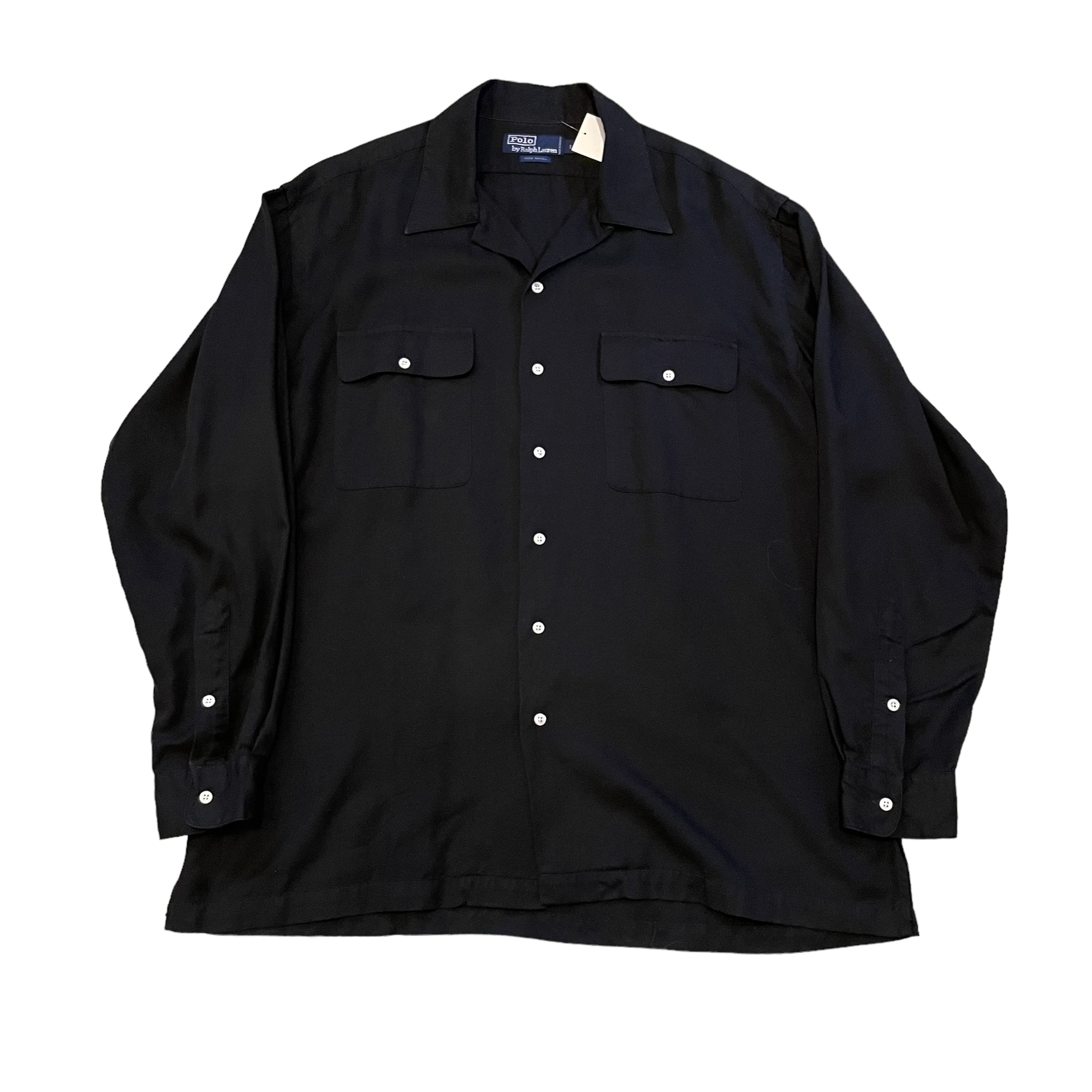 90s POLO Ralph Lauren rayon shirt 