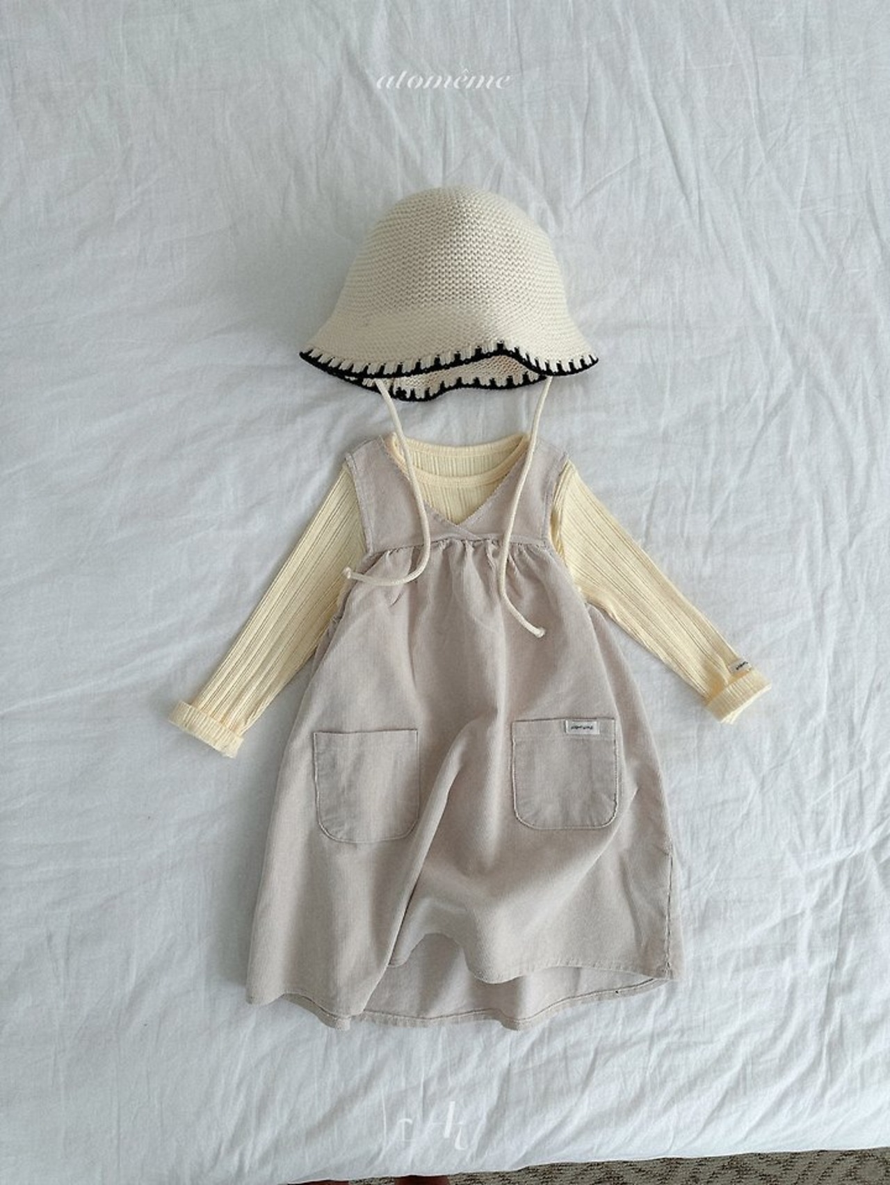 韓国子供服 / Atomeme / 26Autumn / Pony One-piece / 秋服 *S~XL*