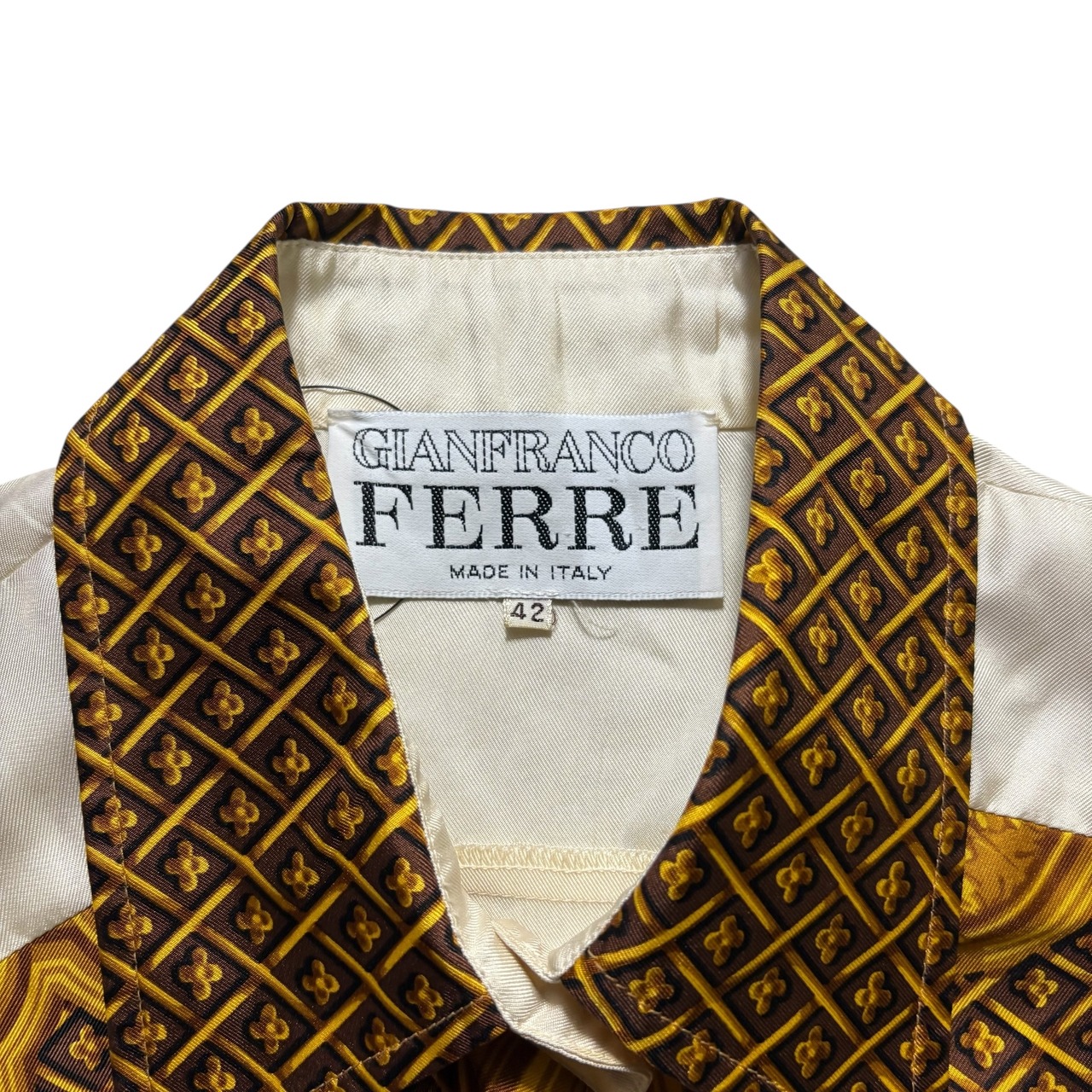 vintage GIANFRANCO FERRE silk shirt