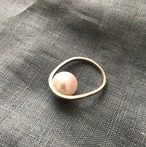 pearl ring （PeR-3） silver 14.15号  L-11.3