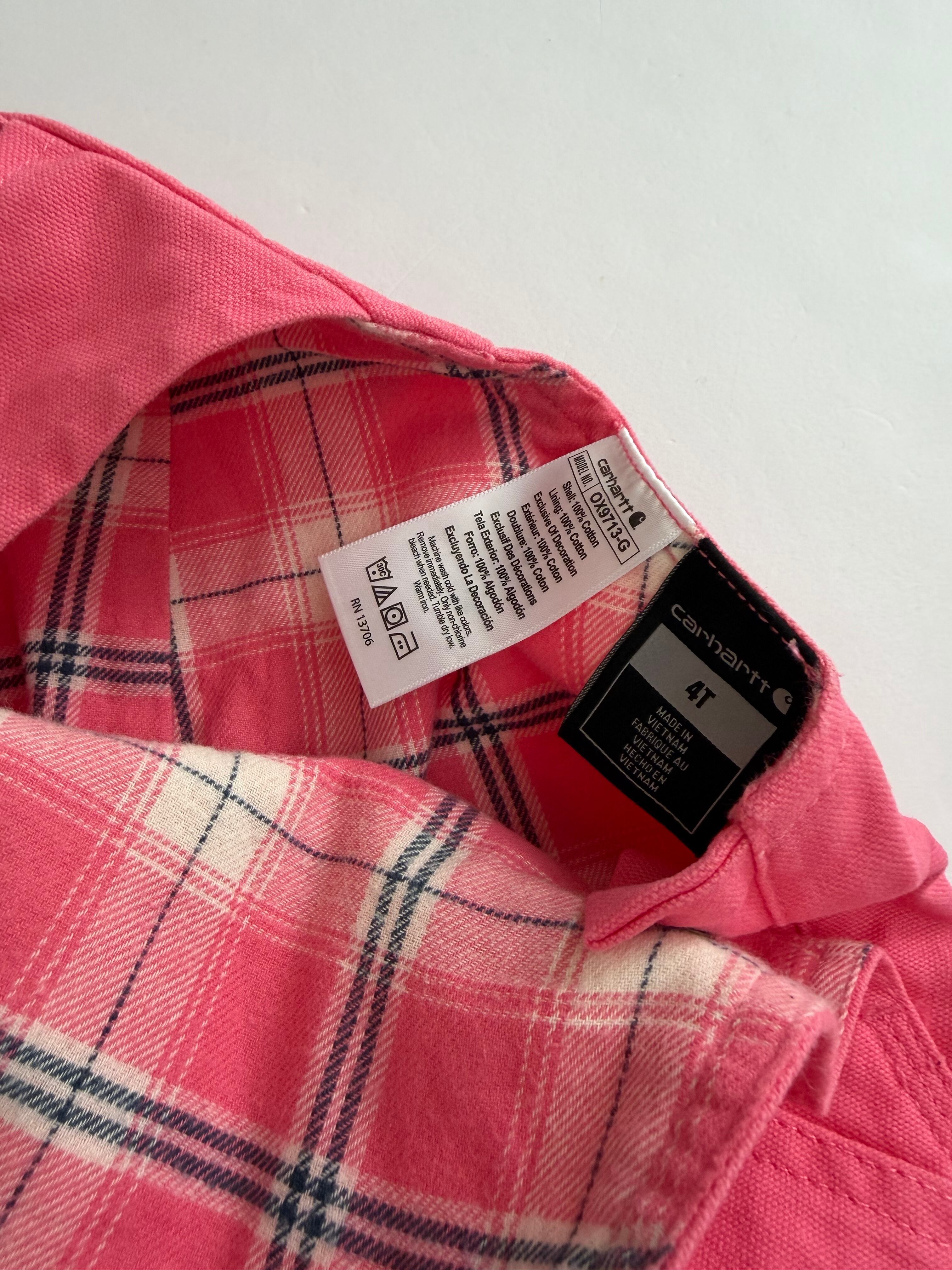 Size 110】Carhartt オーバーオール ピンク | THREE LITTLE PIGS