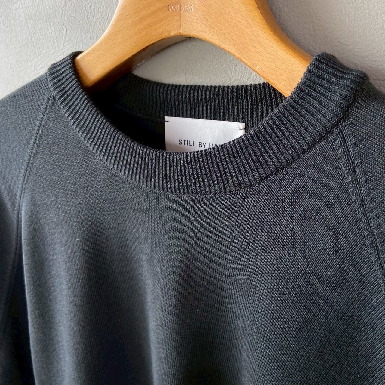 STILL BY HAND スティルバイハンド コットンシルク ニット Cotton/Silk