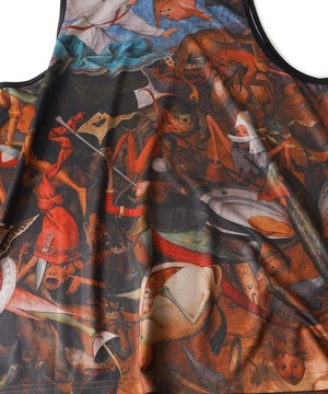 SUBCIETY / Patterned tank top / タンクトップ / スポーツ生地 / スポーツ / 150-47013