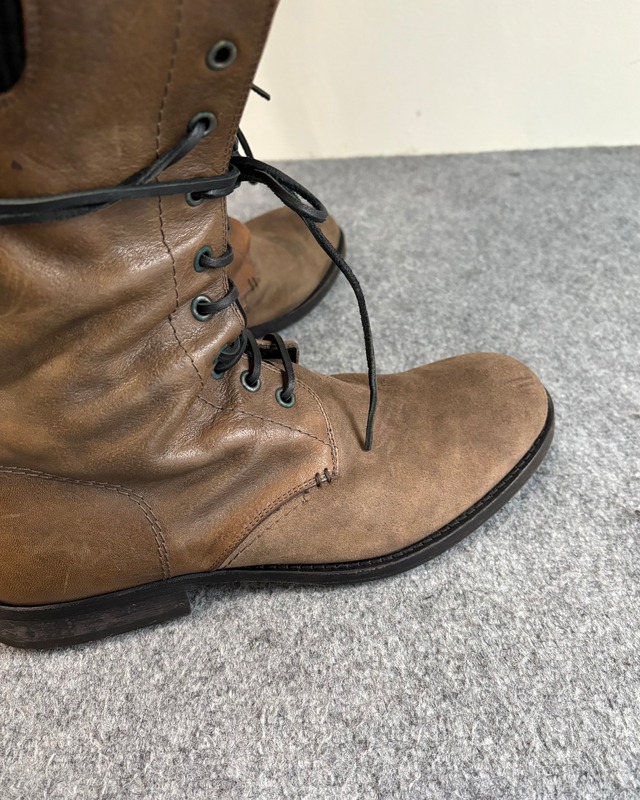 【Neil Barrett】leather lace up boots