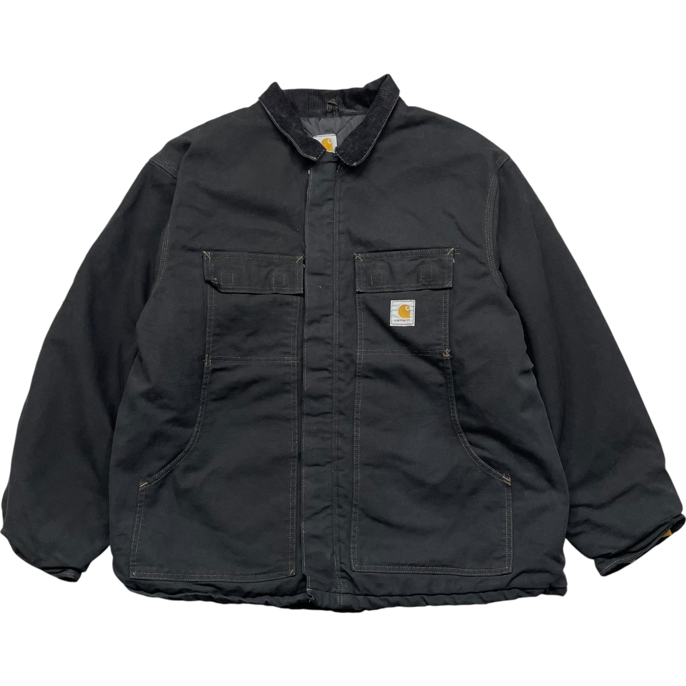 《L》Carhartt カーハート 後染め トラディショナルコート トラディショナルジャケット ブラック no.4732